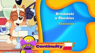 Bbc Cbeebies Poland - Continuity September 11Th 2023