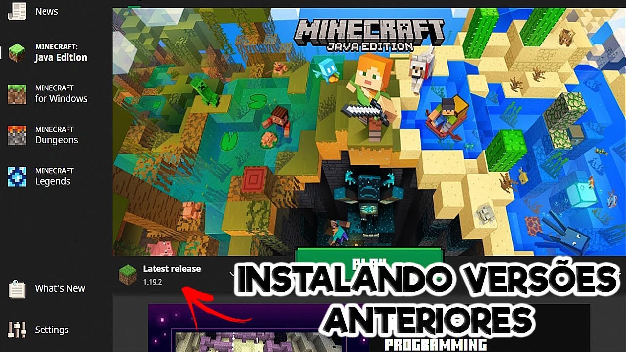 Como instalar uma versão específica do Minecraft: Um guia