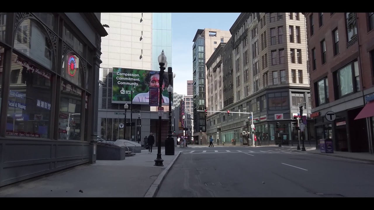 Boston. April. Quarantine