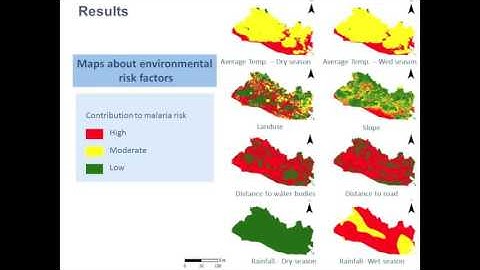 Post AT6FUI 2016: GIS-based map of malaria risk in El Salvador