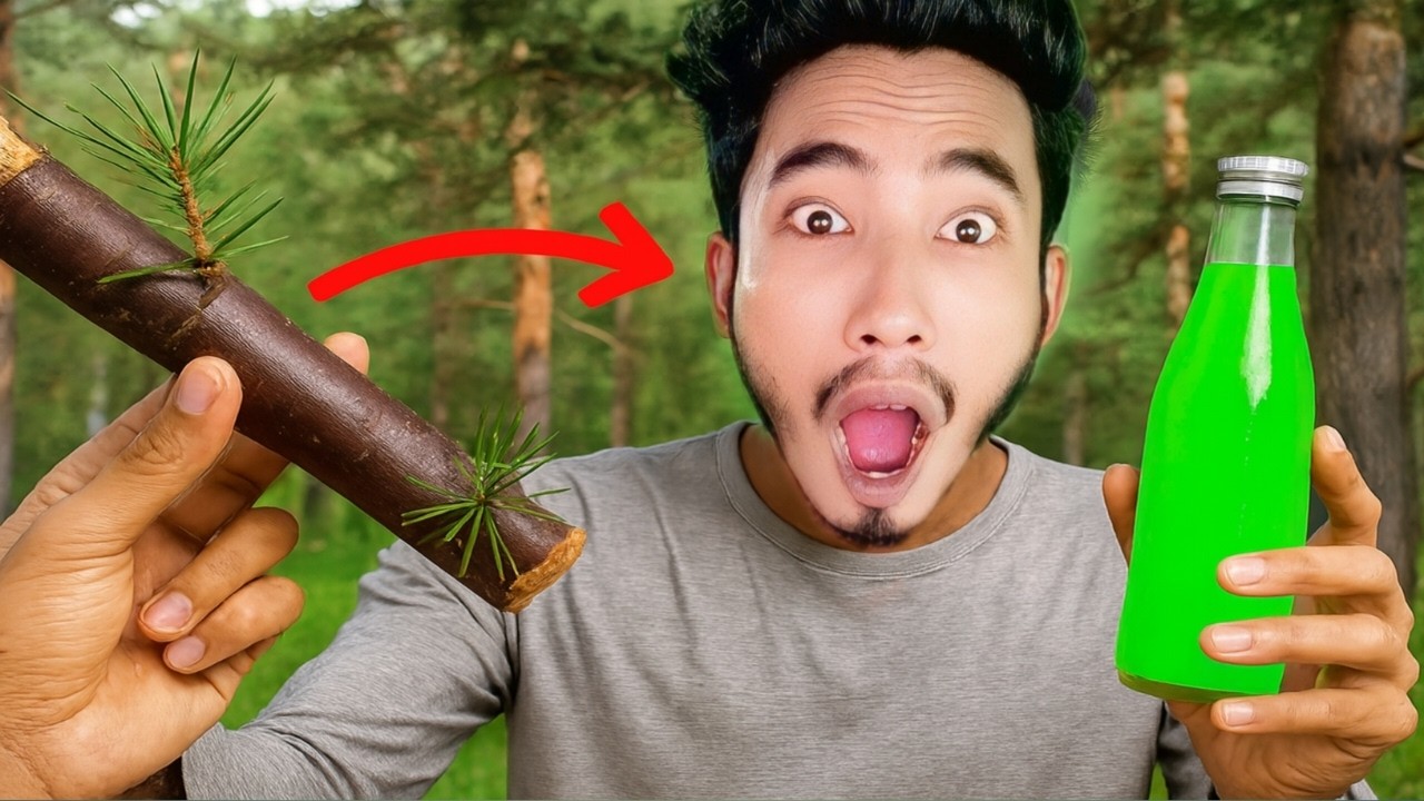 ঝাউ পাতার সোডা! ঘরে বসেই বানালাম @itsConnorCreates 