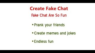 Fake Messenger Chat Conversation - Prank | How to Download & use fake Messenger screenshot 3