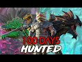 I spent 100 days being hunted in ark survival evolved and heres what happened