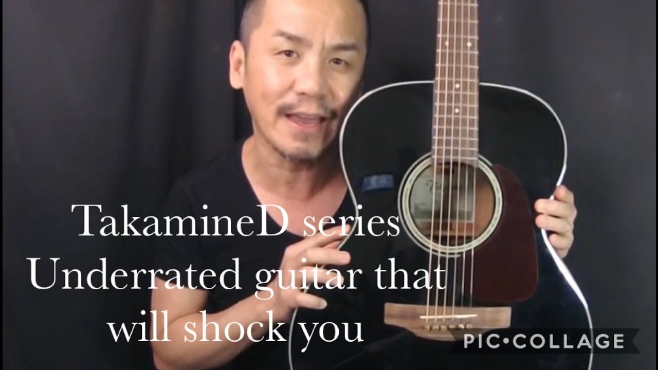 TAKAMINE D SERIES D4N-BLK GUITAR REVIEW IN SINGAPORE BY JARVIS WONG -  YouTube