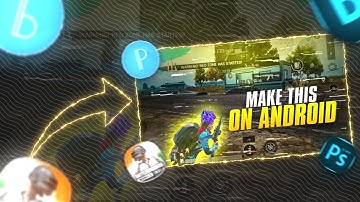 MAKE THIS AMAZING THUMBNAIL LIKE KHOONI YT ON ANDROID | BGMI / PUBG | TUTORIAL | PSCC