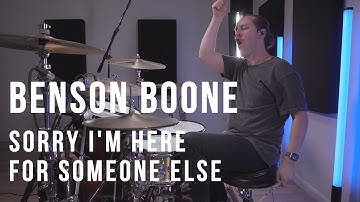 Thumbnail of Benson Boone - Sorry I'm Here For Someone Else - Drum Cover