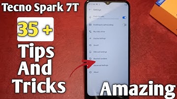 Tecno Spark 7T 35+ Tips And Tricks | Hidden Features | AksTech4u