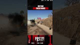 One team, 12 nades 💀 #pubg #pas #esports