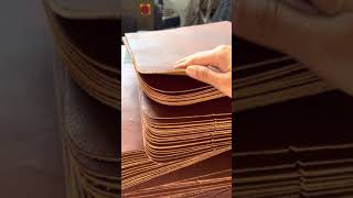 Handcrafting Process At Pampora Leather