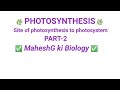 PHOTOSYNTHESIS | Part-2 | NEET | AIIMS | CLASS11 | NCERT BASED | MaheshG ki Biology ✅
