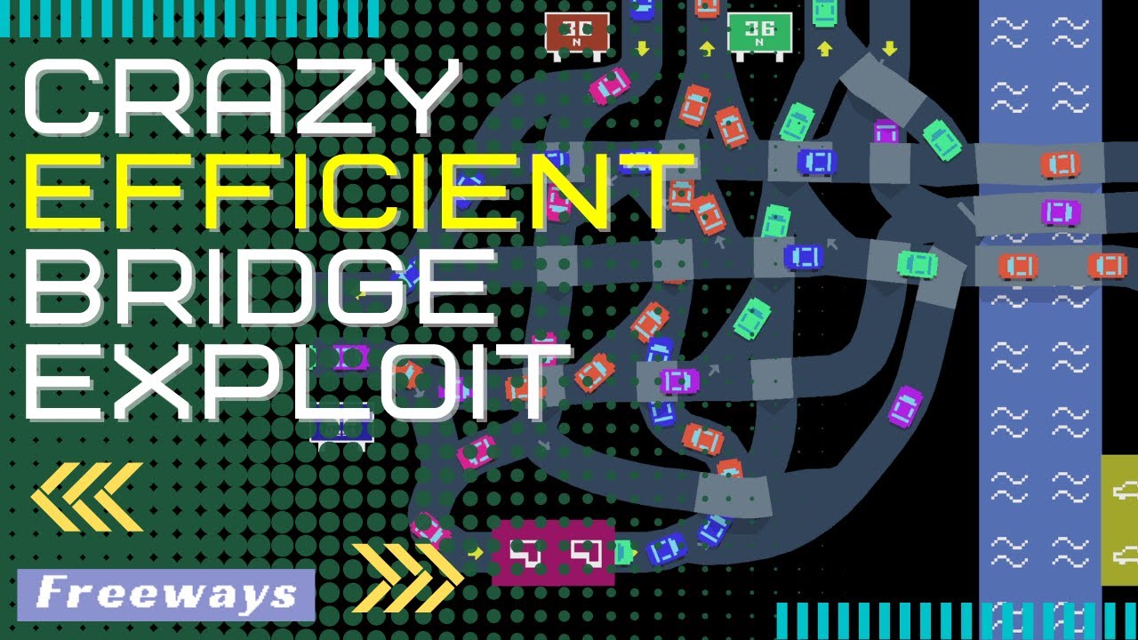 CRAZY EFFICIENT BRIDGE EXPLOIT in FREEWAYS! (EP22) - YouTube