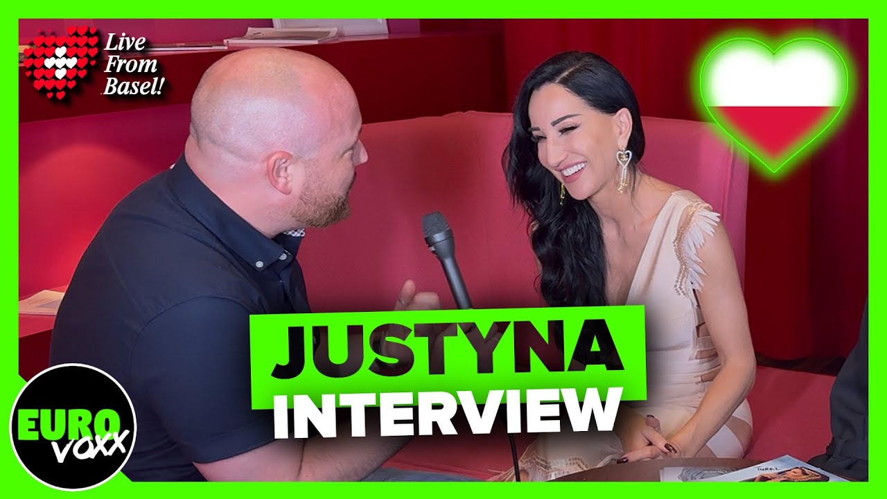 🇵🇱 JUSTYNA STECZKOWSKA - GAJA (INTERVIEW) // Poland Eurovision 2025 // Live from Basel 🇨🇭