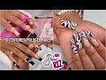 Textured 3d nails watch me work polygel nail tech slayed by riz