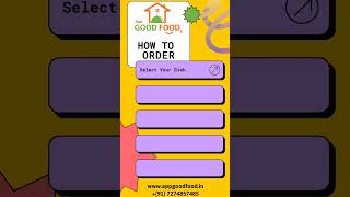 How to order on our App GOOD FOOD? - Let's learn and order NOW!