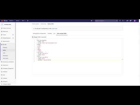 View merged yaml