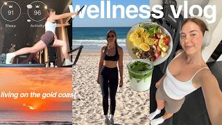 a 'wellness' week in my life! back into routine, sunrises, living on the gc 🫶🏼