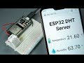 ESP32 DHT11/DHT22 Asynchronous Web Server (auto updates Temperature and Humidity)