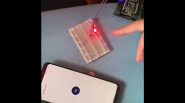 Menyalakan lampu led menggunakan apk blynk iot