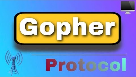 What is Gopher Protocol - [How it works]