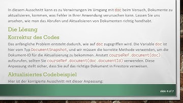 Wie man Dokumente aus Firestore abruft und Felder in Flutter hinzufügt