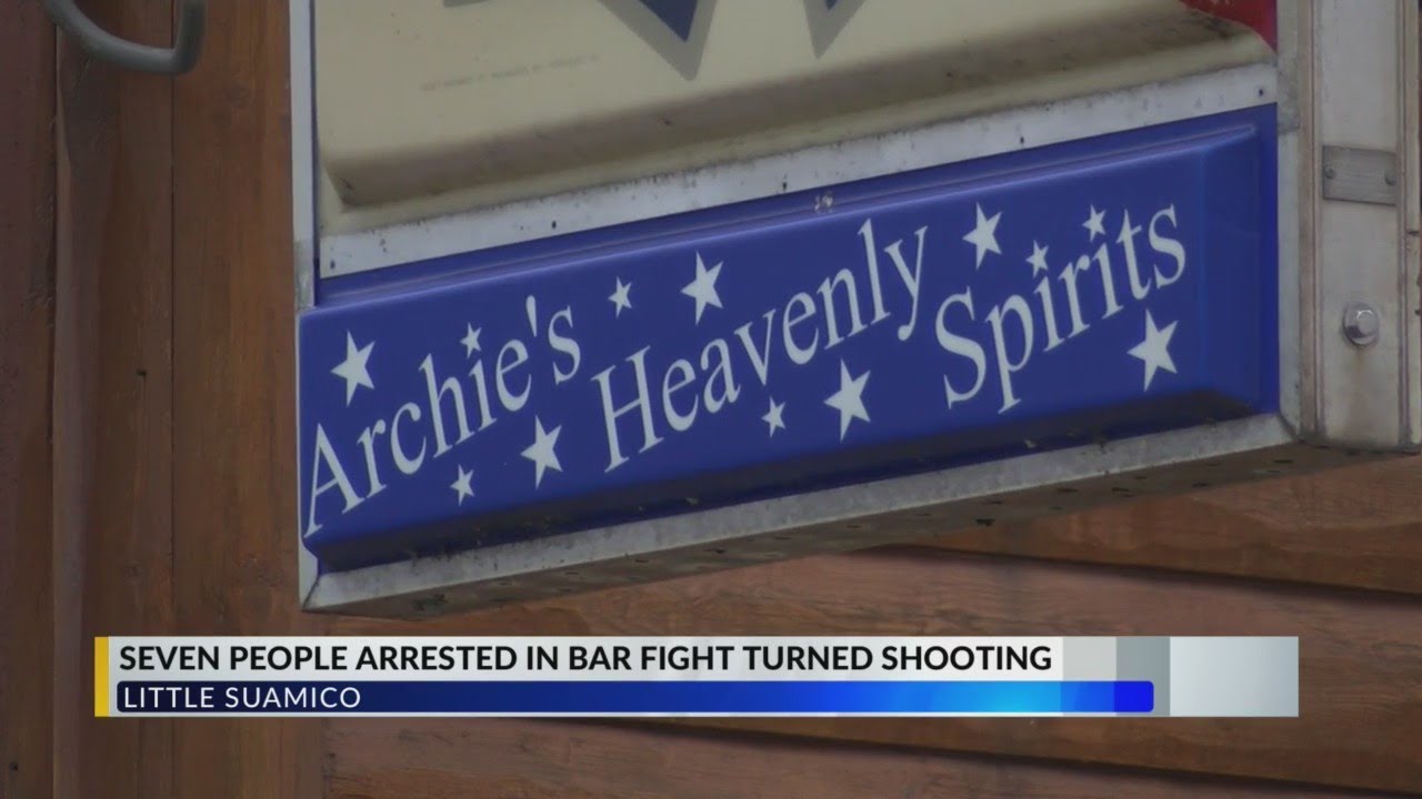 7 arrested following fight, shooting at an Oconto County bar that left 2 hospitalized