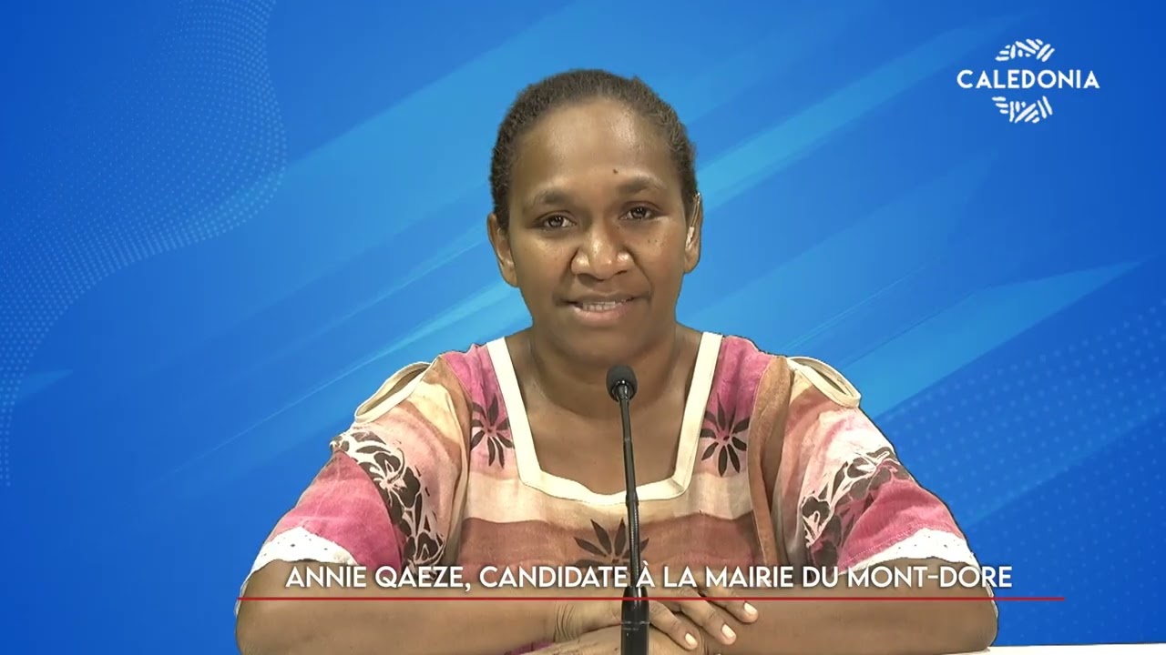 Annie QAEZE, candidate à la mairie de Mont-Dore