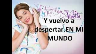 En mi mundo- Violetta :Letra chords