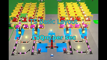 Basic T5 Layout | Roblox factory Simulator