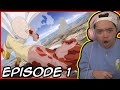 MY FIRST TIME WATCHING ONE PUNCH MAN!! One Punch Man Episode 1 Reaction