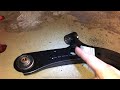 How to change a wishbone of a car Suzuki Swift control arm replacement Suzuki Swift A-arm DIY