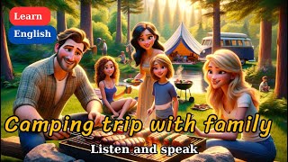 Improve Your English | Camping trip with family | English Listening Skills |Speaking Skills Everyday