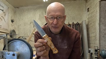 Shaping Coke bottle Bushcraft knife Handles. 5 Finished knives