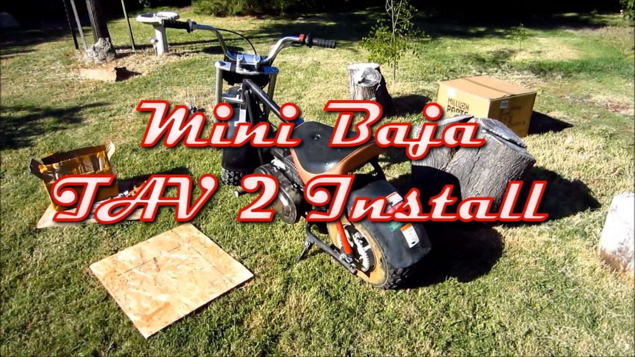Mini Bike Baja MB200 TAV2 30 Series TorqAVerter 🔧 HowTo DIY Install