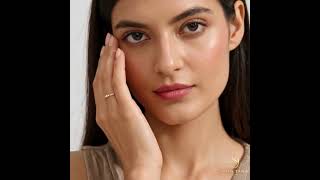 Surprise Mom with Luxury! 💎 14k Gold Lab-Diamond Ring Better than Real?#ringforher #goldring #gift