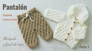 PANTALÓN a Crochet (PARTE 1/2) - Pieza Clave para Ajuar de Bebé: Fácil y Bonito