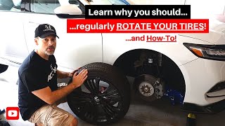 Tire Rotation (HowTo) // 10th Gen Honda Accord