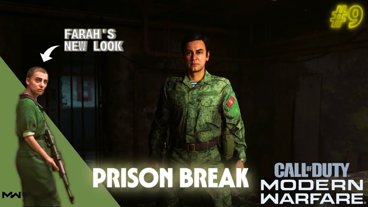 I Escaped the Prison as Farah… 😳 COD Modern Warfare #9