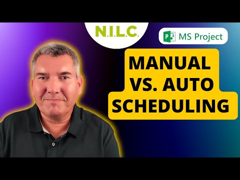 Microsoft Project Manual vs. Auto Scheduling Tasks (Plus Setting Auto Scheduling As Default)