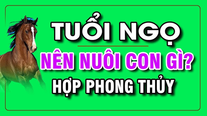 Tuổi Ngọ Nuôi Con Gì? Lựa Chọn Con Nuôi Mang Lại May Mắn Cho Bạn