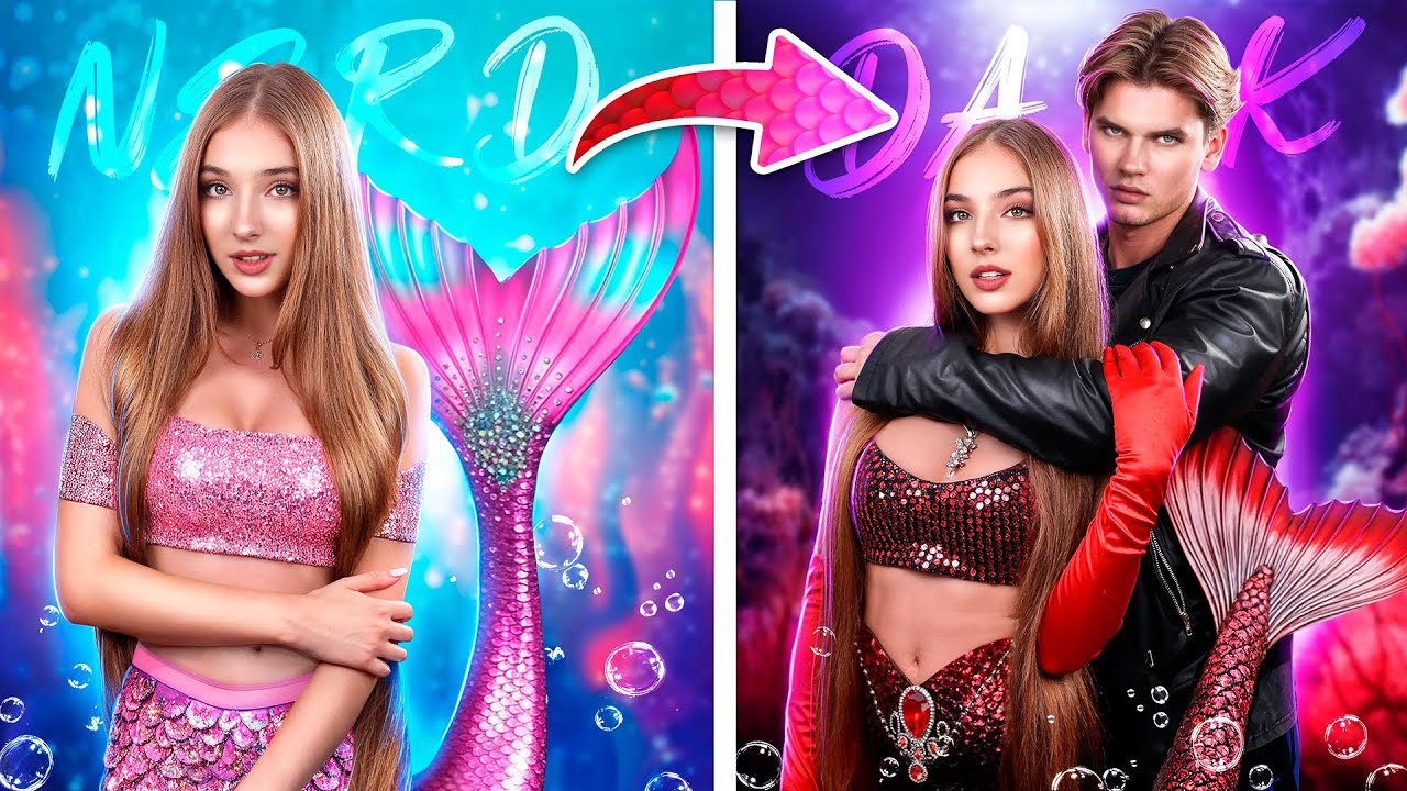 I Became a Dark Mermaid! My Boyfriend is a Dark Vampire