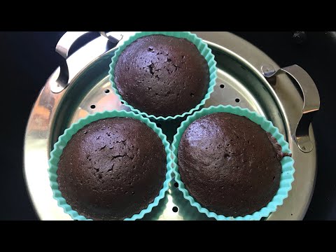 chocolate-cup-cake-without-cocoa-powder-and-baking-powder-|-cake-without-oven-|-piyas-kitchen