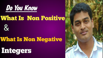 Non Negative and Non Positive Integers in Assamese and English Language