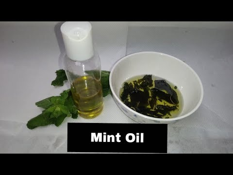 Come fare MINT olio #Homemademintoil