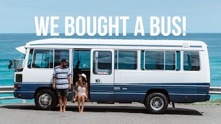 WE BOUGHT A SCHOOL BUS! Ep 1. Say hello to our 1992 Toyota Coaster