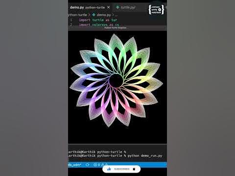 Superb graphics with python turtle | Python Turtle Graphics 20 ...