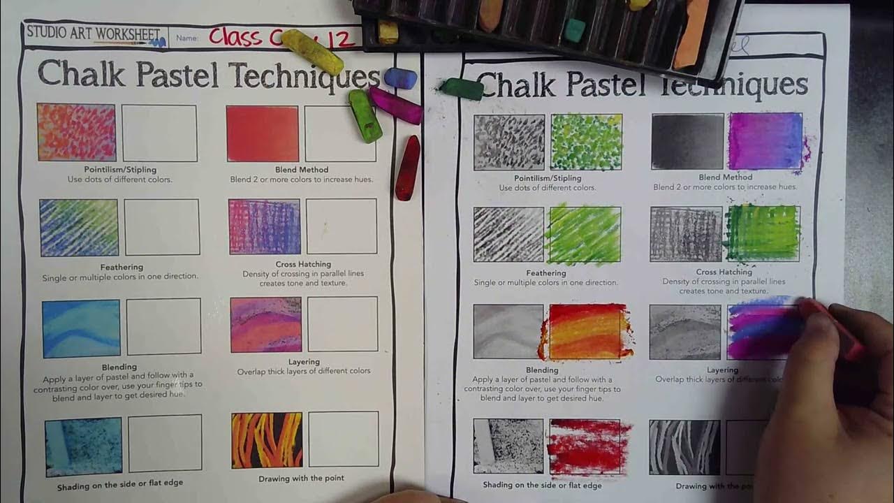 Chalk Pastel Techniques 