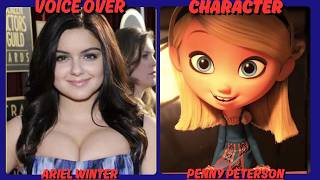 COMPARISSON VOICE OVER AND CHARACTER MR. PEABODY AND SHERMAN