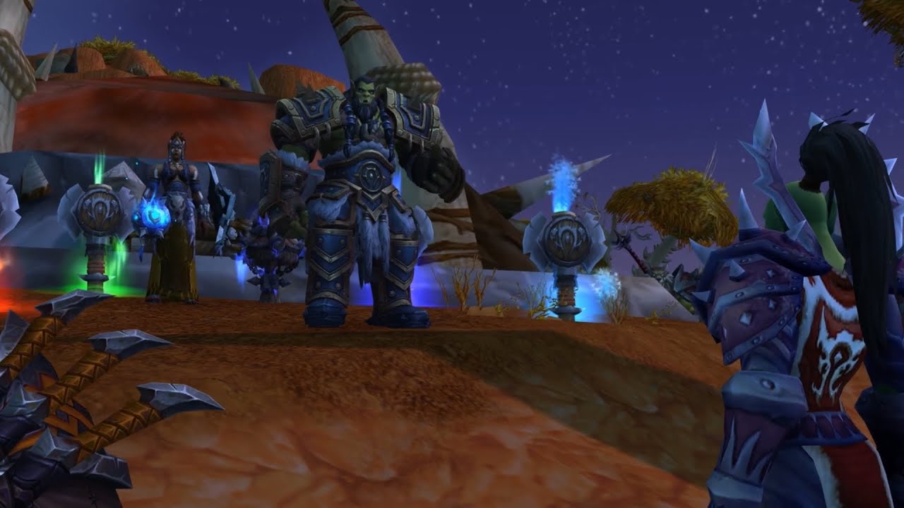 Dragonflight Orc Heritage Armor Cutscene Cinematic