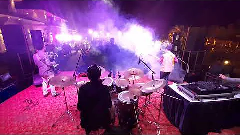 Aahatein | Cover Song | Agnee (Band) | Mickey | 1 Take Drummer | Live Band Performance [Drum Cam]