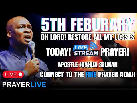 OH LORD RESTORE ALL MY LOSSES TODAY APOSTLE JOSHUA SELMAN Apostlejoshuaselman Jesus Prayer 